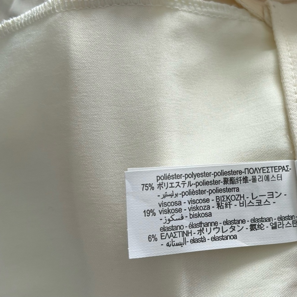 Zara Off-White Tailored Skort - Picture 10 of 12